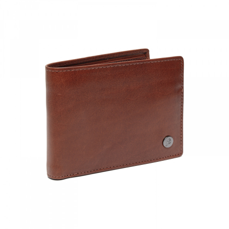 Portofel barbati din piele naturala, The Chesterfield Brand, cu protectie anti scanare RFID, Umbria, Maro coniac [2]