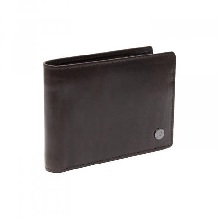 Portofele - Portofel barbati din piele naturala, The Chesterfield Brand, cu protectie anti scanare RFID, Umbria, Maro inchis