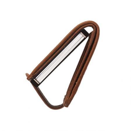 Portofel unisex cu suport pentru carduri, din piele naturala, The Chesterfield Brand, Loughton, cu protectie RFID, Maro coniac [5]