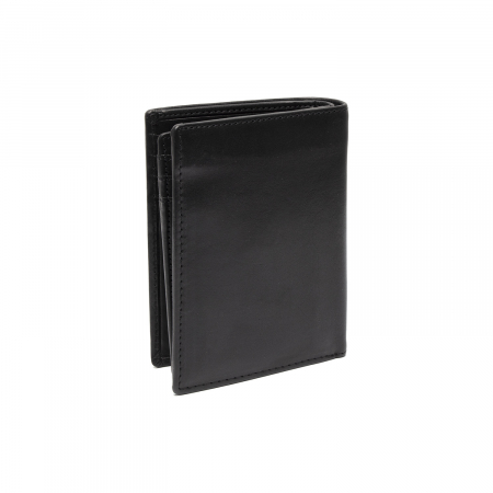 Portofel barbati, The Chesterfield Brand, cu protectie anti scanare RFID, din piele naturala, Manerba, Negru [5]