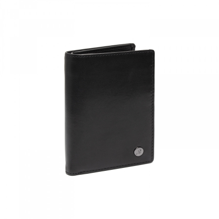 Portofele - Portofel barbati, The Chesterfield Brand, cu protectie anti scanare RFID, din piele naturala, Manerba, Negru