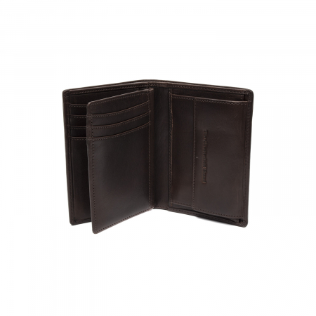 Portofel barbati, The Chesterfield Brand, cu protectie anti scanare RFID, din piele naturala, Manerba, Maro inchis [1]