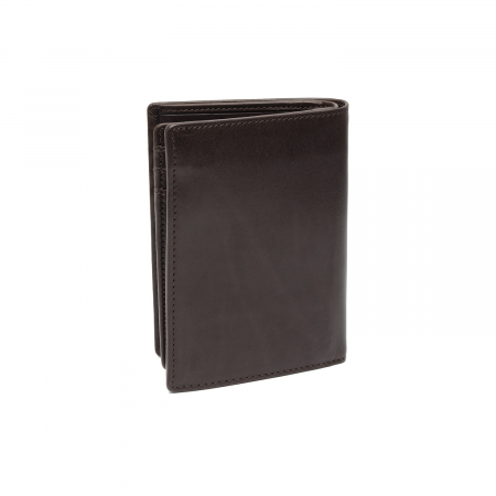 Portofel barbati, The Chesterfield Brand, cu protectie anti scanare RFID, din piele naturala, Manerba, Maro inchis [5]