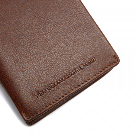 Portofel barbati din piele naturala, The Chesterfield Brand, Ohio, cu protectie anti scanare RFID, Maro coniac [4]