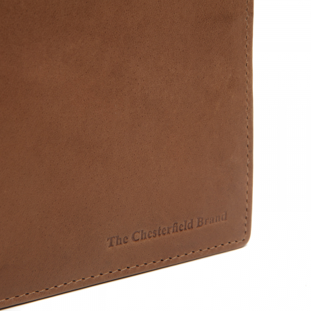 Portofel barbati din piele naturala, The Chesterfield Brand, Orleans, cu protectie anti scanare RFID, Maro coniac [4]