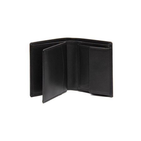 Portofel barbati din piele naturala, The Chesterfield Brand, Vincent, cu protectie anti scanare RFID, Negru [1]