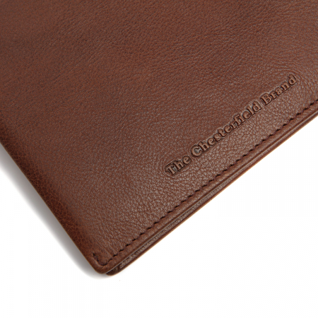 Portofel barbati, The Chesterfield Brand, cu protectie anti scanare RFID, din piele naturala, Alaska, Maro coniac [2]