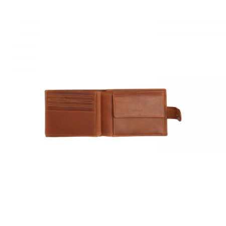 Portofel barbati, The Chesterfield Brand, cu protectie anti scanare RFID, piele naturala, Curtis, Maro coniac [4]