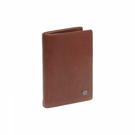 Portofel barbati, The Chesterfield Brand, cu protectie anti scanare RFID, din piele naturala, Manerba, Maro coniac [1]