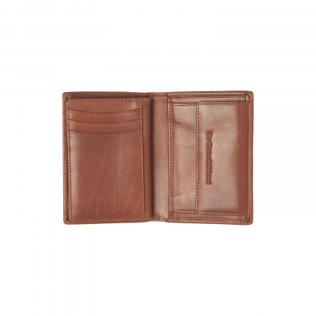 Portofel barbati, The Chesterfield Brand, cu protectie anti scanare RFID, din piele naturala, Manerba, Maro coniac [4]