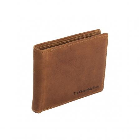 Portofel barbati, The Chesterfield Brand, cu protectie anti scanare RFID, din piele naturala, Walid, Maro coniac [1]