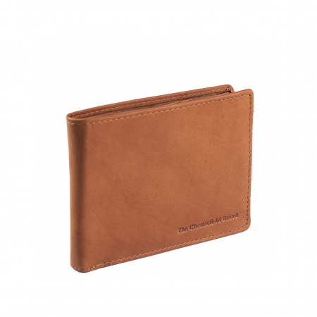 Portofele - Portofel barbati, The Chesterfield Brand, cu protectie anti scanare RFID, din piele naturala, Timo, Maro coniac
