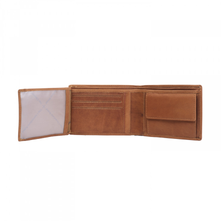 Portofel barbati, The Chesterfield Brand, cu protectie anti scanare RFID, din piele naturala, Timo, Maro coniac [2]