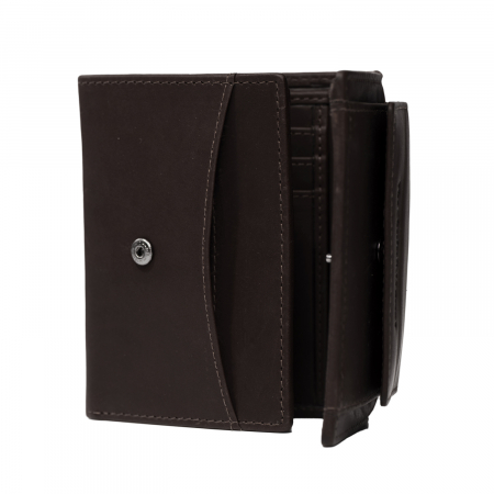 Portofel barbati, The Chesterfield Brand, din piele naturala, Hartfort, Maro inchis [1]