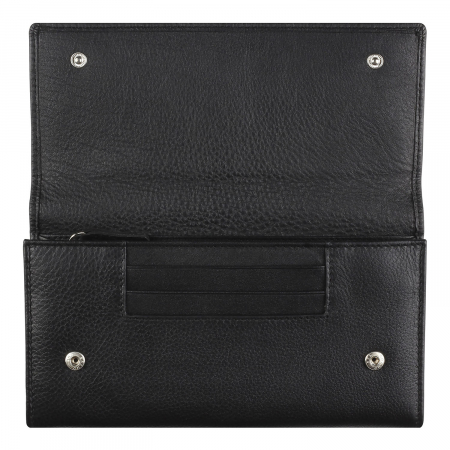 Portofel dama din piele naturala, bugatti, seria Lady Top 496103, Negru [1]
