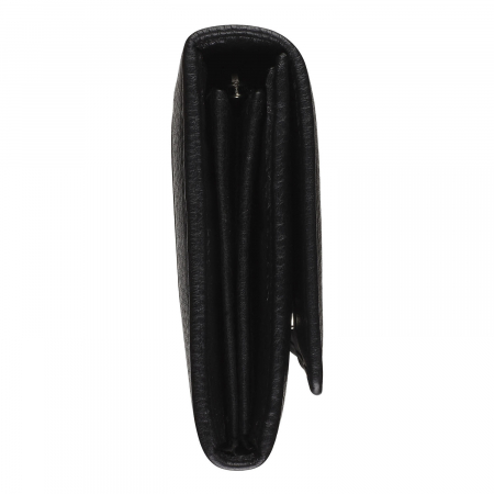 Portofel dama din piele naturala, bugatti, seria Lady Top 496103, Negru [3]