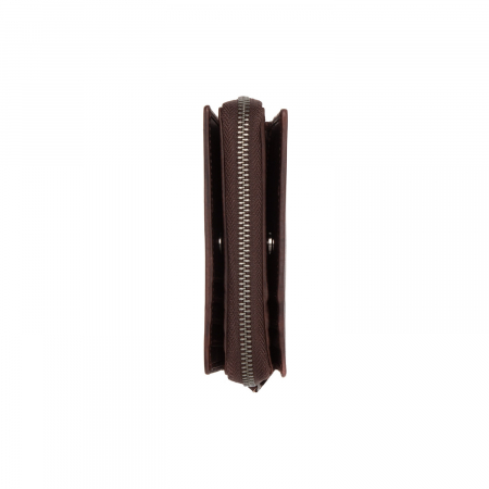 Portofel dama din piele naturala, The Chesterfield Brand, Dalma, cu protectie anti scanare RFID, Maro inchis [4]