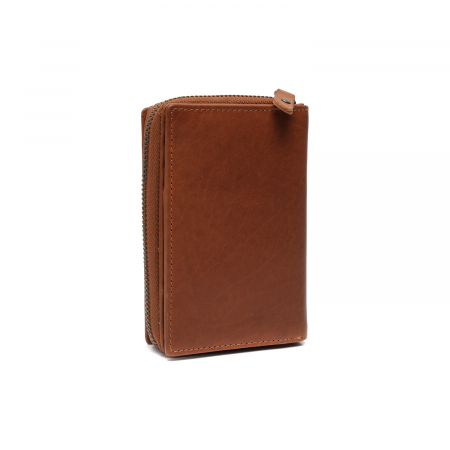 Portofel dama din piele naturala, The Chesterfield Brand, Dalma, cu protectie anti scanare RFID, Maro coniac [5]