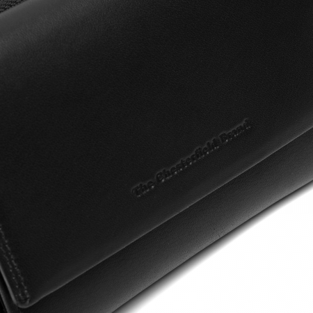 Portofel dama din piele naturala, The Chesterfield Brand, Doniva, cu protectie anti scanare RFID, Negru [1]
