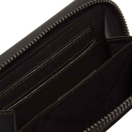 Portofel dama din piele naturala, The Chesterfield Brand, Doniva, cu protectie anti scanare RFID, Maro inchis [2]