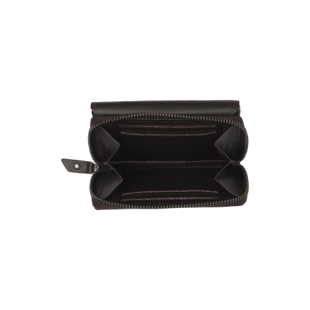 Portofel dama din piele naturala, The Chesterfield Brand, Doniva, cu protectie anti scanare RFID, Maro inchis [3]