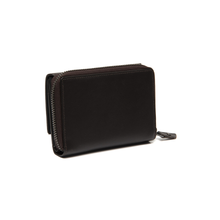 Portofel dama din piele naturala, The Chesterfield Brand, Doniva, cu protectie anti scanare RFID, Maro inchis [5]