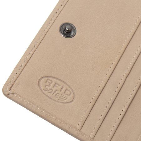 Portofel dama din piele naturala, The Chesterfield Brand, Floren, cu protectie anti scanare RFID, Bej [2]