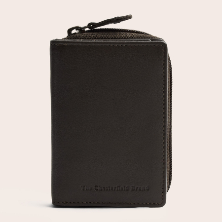 Portofel dama din piele naturala, The Chesterfield Brand, Floren, cu protectie anti scanare RFID, Gri argila [1]