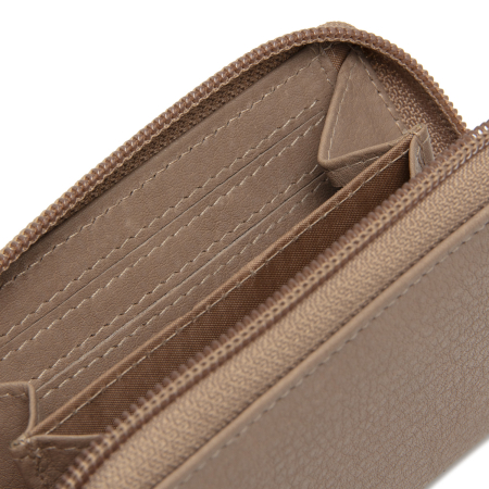 Portofel dama din piele naturala, The Chesterfield Brand, Floren, cu protectie anti scanare RFID, Taupe [2]