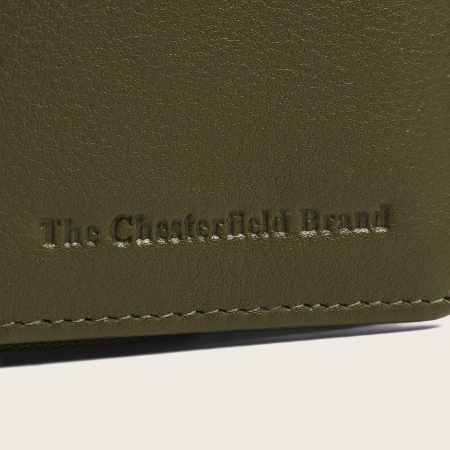 Portofel dama din piele naturala, The Chesterfield Brand, Floren, cu protectie anti scanare RFID, Verde olive [9]