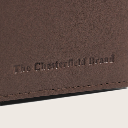 Portofel dama din piele naturala, The Chesterfield Brand, Floren, cu protectie anti scanare RFID, Taupe inchis [9]