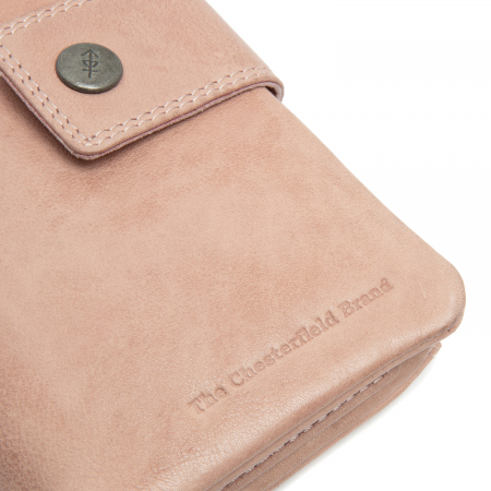 Portofel dama din piele naturala, The Chesterfield Brand, Fresno, cu protectie anti scanare RFID, Roz pudra [1]