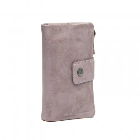 Portofele - Portofel dama din piele naturala, The Chesterfield Brand, Fresno, cu protectie anti scanare RFID, Liliachiu