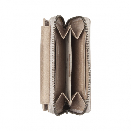 Portofel dama din piele naturala, The Chesterfield Brand, Hanoi, cu protectie anti scanare RFID, Bej [3]