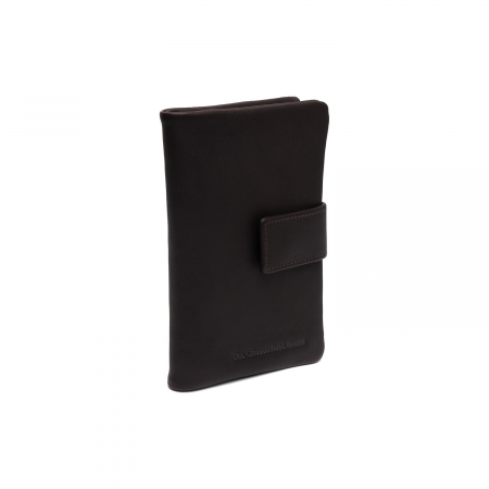 Portofele - Portofel dama din piele naturala, The Chesterfield Brand, Landau, cu protectie anti scanare RFID, Maro inchis