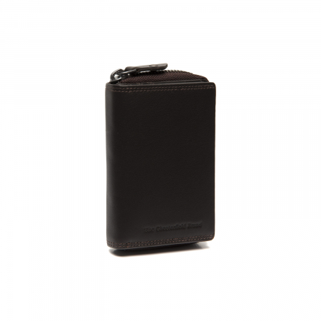 Portofele - Portofel dama din piele naturala, The Chesterfield Brand, Lenwick, cu protectie anti scanare RFID, Maro inchis