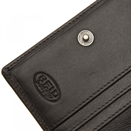 Portofel dama din piele naturala, The Chesterfield Brand, Lenwick, cu protectie anti scanare RFID, Maro inchis [2]