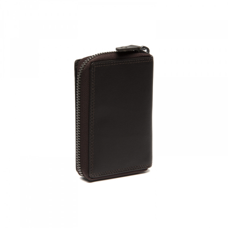 Portofel dama din piele naturala, The Chesterfield Brand, Lenwick, cu protectie anti scanare RFID, Maro inchis [5]