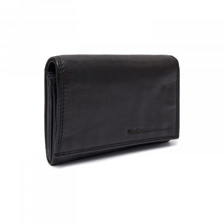 Portofele - Portofel dama din piele naturala, The Chesterfield Brand, Avola, cu protectie anti scanare RFID, Negru