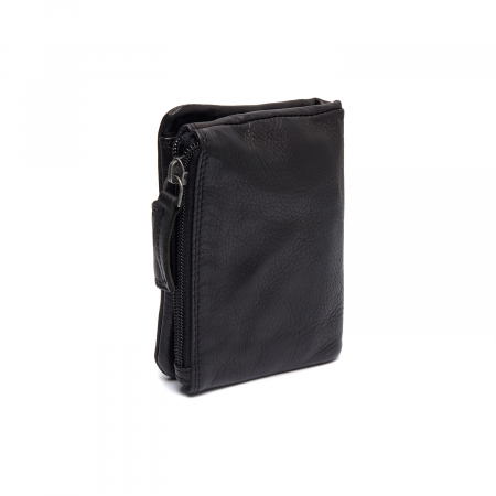Portofel dama din piele naturala, The Chesterfield Brand, Mavona, cu protectie anti scanare RFID, Negru [5]