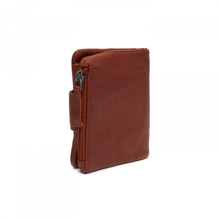 Portofel dama din piele naturala, The Chesterfield Brand, Mavona, cu protectie anti scanare RFID, Maro coniac [5]