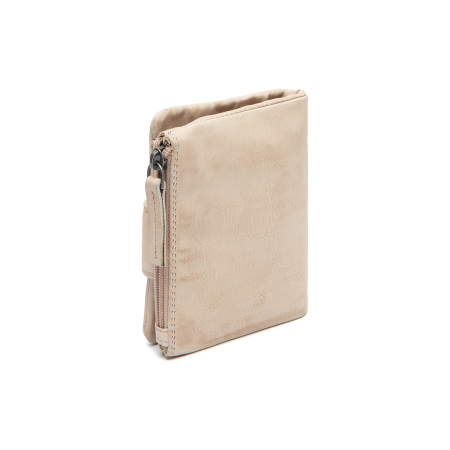 Portofel dama din piele naturala, The Chesterfield Brand, Mavona, cu protectie anti scanare RFID, Bej [5]