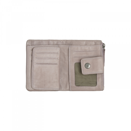 Portofel dama din piele naturala, The Chesterfield Brand, Mavona, cu protectie anti scanare RFID, Liliachiu [1]