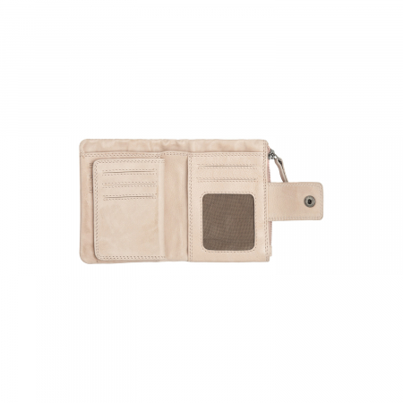 Portofel dama din piele naturala, The Chesterfield Brand, Mavona, cu protectie anti scanare RFID, Bej [2]