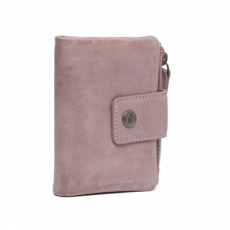 Portofele - Portofel dama din piele naturala, The Chesterfield Brand, Mavona, cu protectie anti scanare RFID, Liliachiu