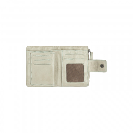 Portofel dama din piele naturala, The Chesterfield Brand, Mavona, cu protectie anti scanare RFID, Verde marin [4]