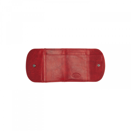 Portofel dama din piele naturala, The Chesterfield Brand, Newton, cu protectie anti scanare RFID, Rosu [2]
