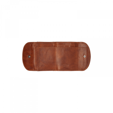Portofel dama din piele naturala, The Chesterfield Brand, Newton, cu protectie anti scanare RFID, Maro coniac [2]