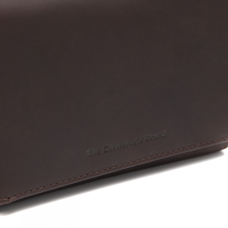 Portofel dama din piele naturala, The Chesterfield Brand, Seattle, cu protectie anti scanare RFID, Maro inchis [1]