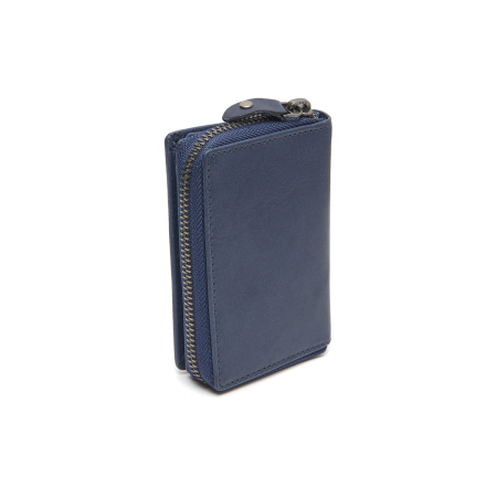 Portofel dama din piele naturala, The Chesterfield Brand, Sionel, cu protectie anti scanare RFID, Bleumarin [5]